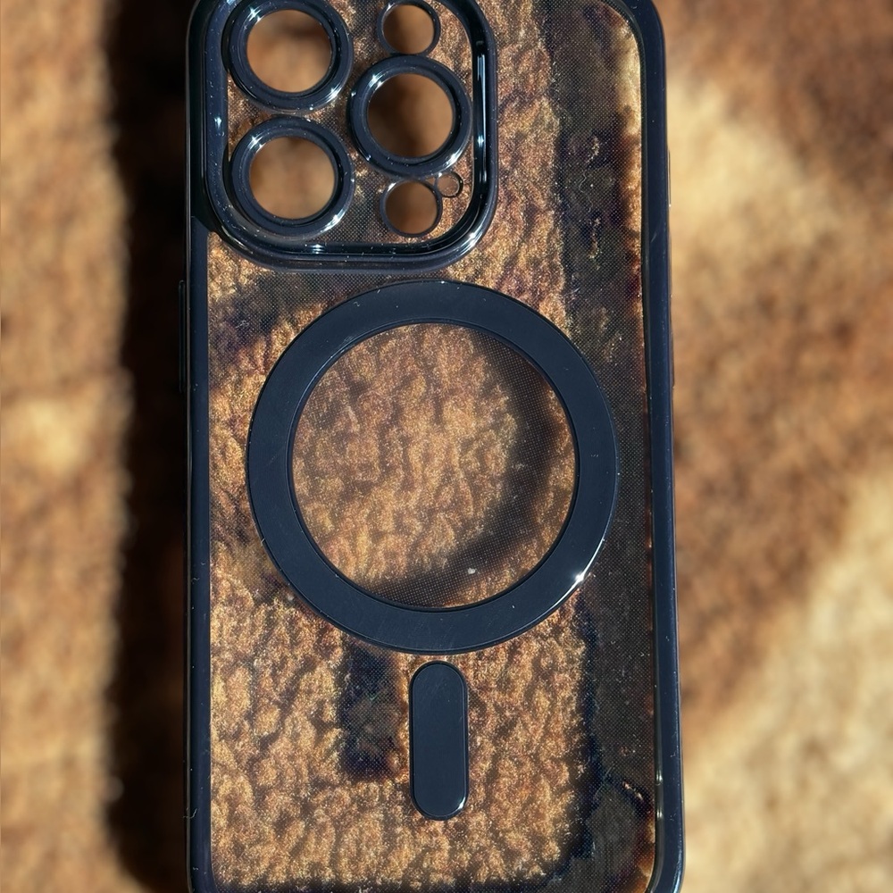 Stylish Black and Brown Phone Case